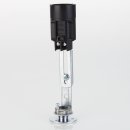 E14 Fassung 80-100mm Kunststoff schwarz mit Metall-Winkel...