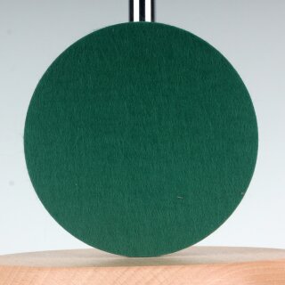 Lampenfuß Filz 80mm Durchmesser selbstklebend grün