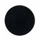 Lampenfu&szlig; Filz 80mm Durchmesser selbstklebend schwarz