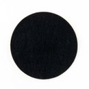 Lampenfu&szlig; Filz 90mm Durchmesser selbstklebend schwarz