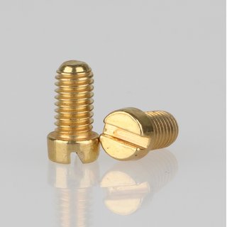 M3 Stellringschraube 5mm vermessingt mit Schlitz 10 Stück