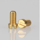 M3 Stellringschraube 5mm vermessingt mit Schlitz 10 Stück