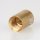 M10x1 IG Zugentlaster Zugentlastung 13x17mm für Kabel Metall Messing roh