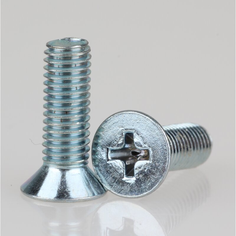 316 Edelstahl Senkkopfschrauben Kreuzschlitz DIN965 – M1,6 Bis M10, Made In China