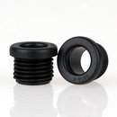 M10x1 Trompetennippel 10x9,5mm Kunststoff schwarz...