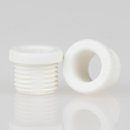 M10x1 Trompetennippel 12x9,5mm Kunststoff weiß...