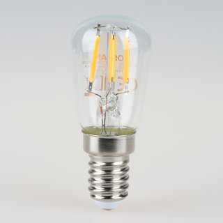 für innen und auße E14 LED Leuchtmittel Filament G45 2W =26W warm-weiß 250lm A+