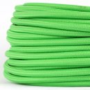Textilkabel Stoffkabel kiwigrün 3-adrig 3x0,75...