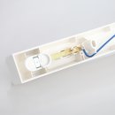 S14s 2-Sockel Fassung weiß für 230V/60W L500 Linestra Linien-Lampe