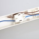 S14s 2-Sockel Fassung weiß für 230V/60W L500 Linestra Linien-Lampe