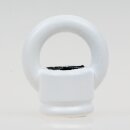 Ringnippel Metall weiß 22x27mm M10x1...