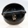 2-Loch Lampen-Baldachin 80x25 Metall schwarz mit Ringnippel 22mm für Kettenaufhängung