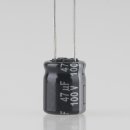 47uF 100V Elko Elektrolytkondensator Radial 105° 10x12,5mm