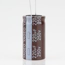 220uF 250V Elko Elektrolytkondensator Radial 105°...