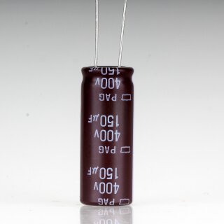 150uF 400V Elko Elektrolytkondensator Radial 105°C 16x42mm