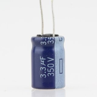 3,3uF 450V Elko Elektrolytkondensator Radial 105° 10x16mm Rastermaß 5mm