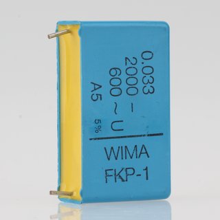 0.033uF 2000V - 600 Wima FKP1 Impulskondensator Rastermaß 37,5mm