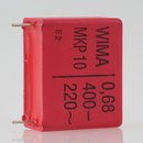 0.68uF 400V Wima MKP10 Impulskondensator Rastermaß...