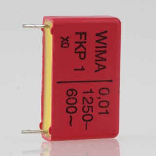 0.01uF 1250V Wima FKP1 Impulskondensator Rastermaß 22,5mm