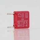 0.01uF 100V Wima MKS4 Folienkondensator rot...