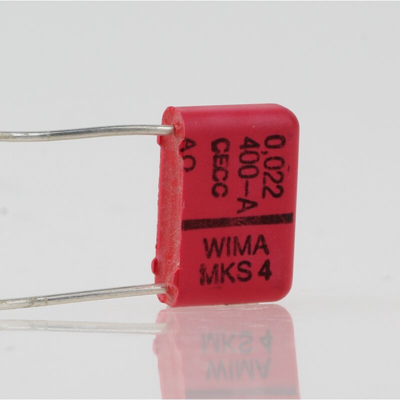 WIMA Folienkondensator MKS2 0,47µF 63V - Radial Kondensator Für Elektronik | 0,47UF 63V Kondensator
