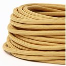 Textilkabel Stoffkabel beige 2-adrig 2x0,75...