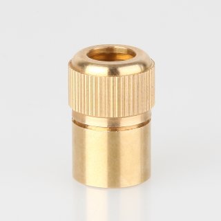 M10x1 IG Zugentlaster Zugentlastung 12x20mm 3-teilig für Kabel Metall Messing roh