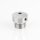 Ms Stahlseil-Halter mit M3 Quergewinde vernickelt M10x1 AG 13x12mm