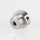 Ms Stahlseil-Halter mit M3 Quergewinde vernickelt M10x1 AG 13x12mm