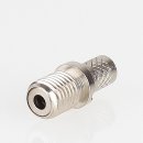 Ms Seilstopper mit Bund + Befestigungsschlitz vernickelt M8x1x10 AG 9x12 mm