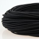Textilkabel Schwarz 1-adrig 1x0,75mm² H05V-K...