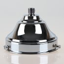 Lampenschirm Glashalter 110x65mm verchromt für E14 und E27 Fassung