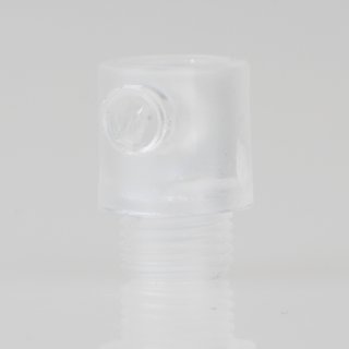 M10x1 AG Zugentlaster Zugentlastung 13x19mm für Kabel Kunststoff transparent