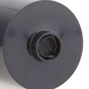 Lampen-Baldachin 60x85mm Kunststoff schwarz Zylinderform...