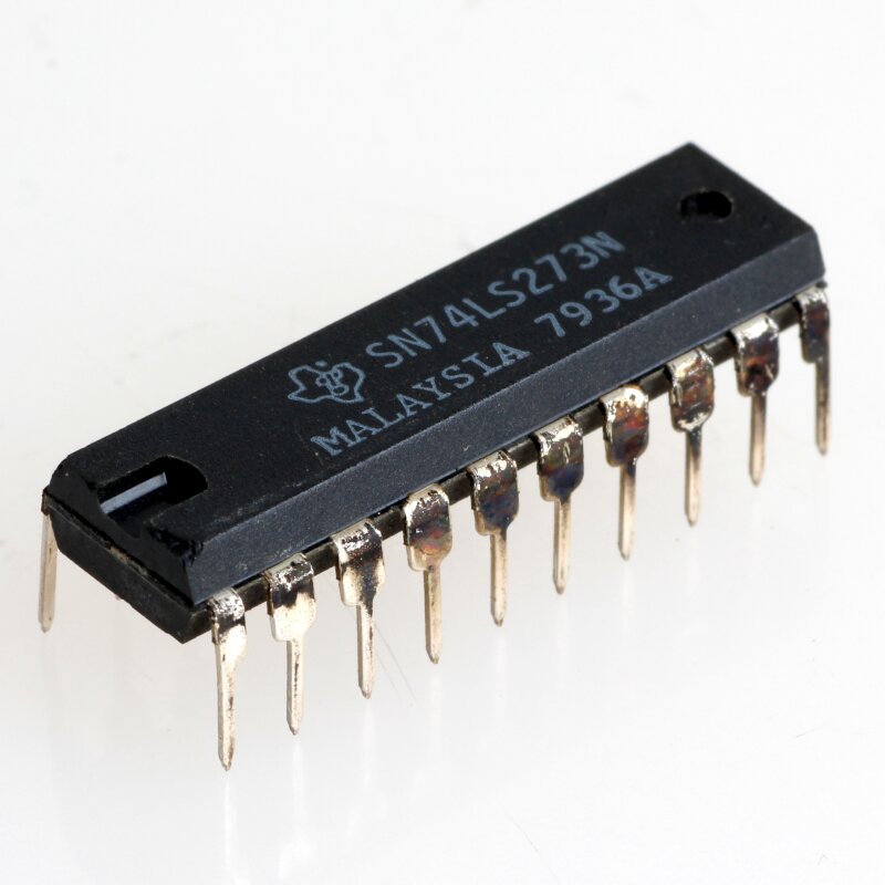 Lot De 18 X SN74LS273N Motorola – Puce IC DIL 20 Octal D Flip-Flop (neuf Vintage 80's)