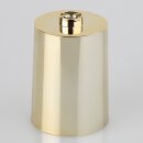 Lampen-Baldachin 60x85mm Kunststoff messingfarbig...