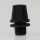 M10x1 AG Zugentlaster Zugentlastung 16x22mm für Kabel Kunststoff schwarz mit Quetschverbindung