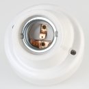 E27 Porzellanfassung Keramik Wandleuchte abgewinkelt 250V/4A