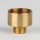 M10x1 AG auf M16x1 IG Reduzier-Nippel Kopfstück Gewinde-Adapter 18x16mm Messing roh