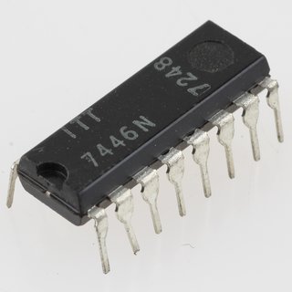 SN7446N IC Integrierte Schaltung DIP-16 ITT