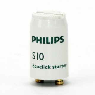 Philips S10 Ecoklick Starter für Leuchtstofflampen 4-65W 220-240V mit Einzelschaltung