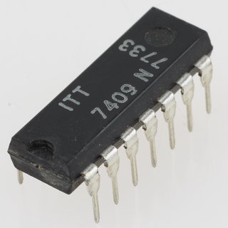 SN7409N IC Integrierte Schaltung DIP-14 ITT