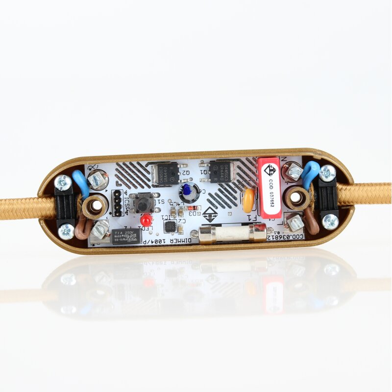 UniversalDimmer gold für 240V LED 425W, Glüh/Halogen 4150W