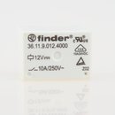 12V DC 10A/250V 1xUM Relais Finder 36.11.9.012.4000