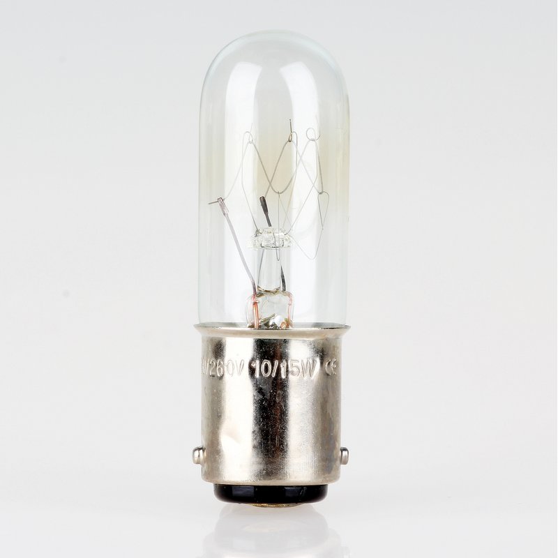 10x 15w Glühlampe Glühbirne Nähmaschinenlampe 230V SBC B15 klar für Nähmaschine 