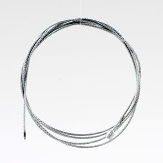 Stahlseil-Abschnitt 2,5m lang 1,5mm Durchmesser