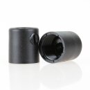 Zugentlastung Kunststoff schwarz mit M13x1 Innengewinde für Kabel