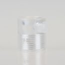 Zugentlaster Kunststoff transparent mit M13x1 Innengewinde