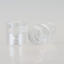 Zugentlaster Kunststoff transparent mit M13x1 Innengewinde