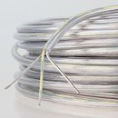 FEP/PVC Lampen-Kabel transparent 3-adrig, 3x0,75mm²...